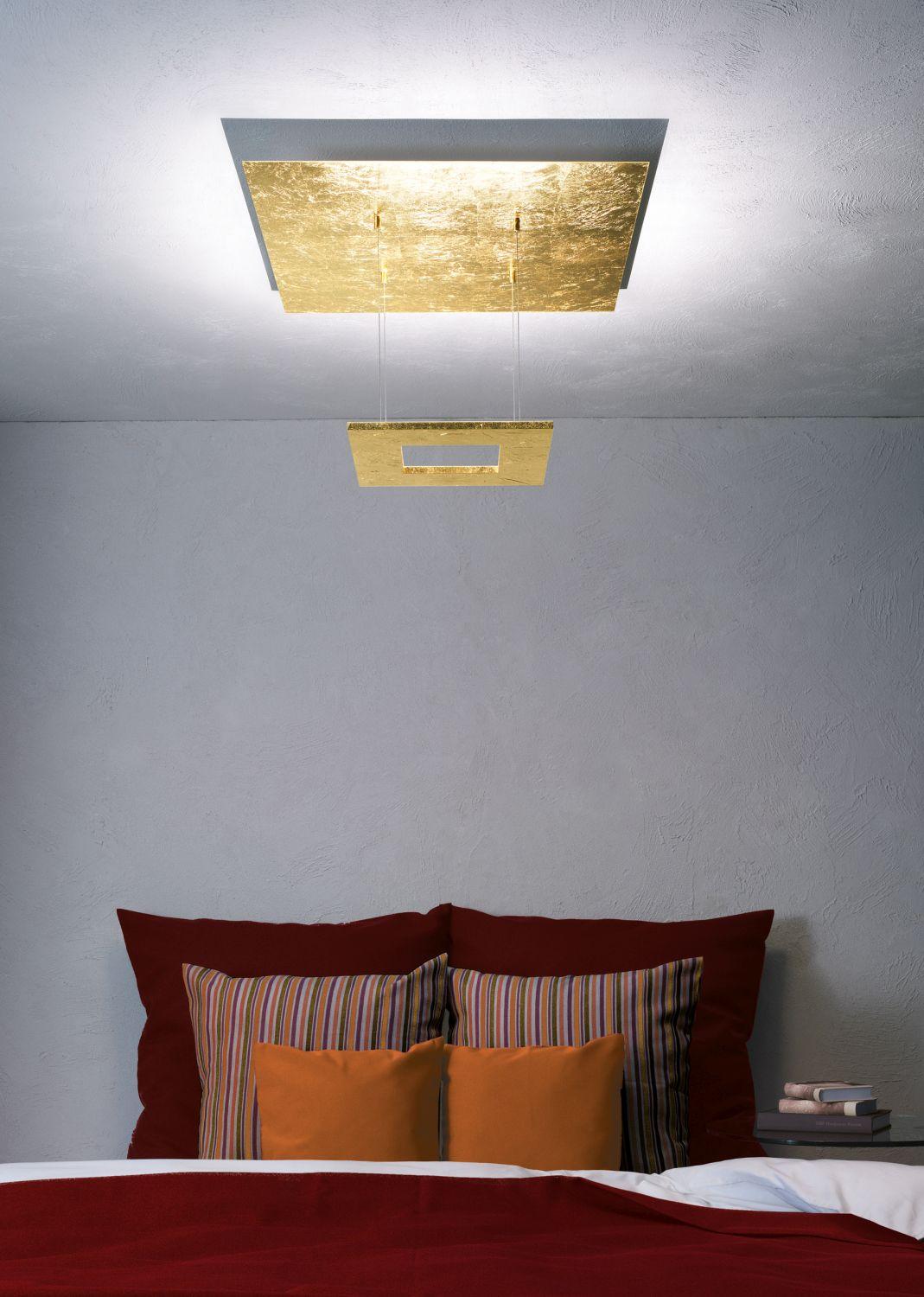 Escale - 34289809 Premium Smart Home Lampe LED Decke dimmbar Blattgold indirektes Raumlicht ZEN - Warmes und kaltes Licht richtig einsetzen