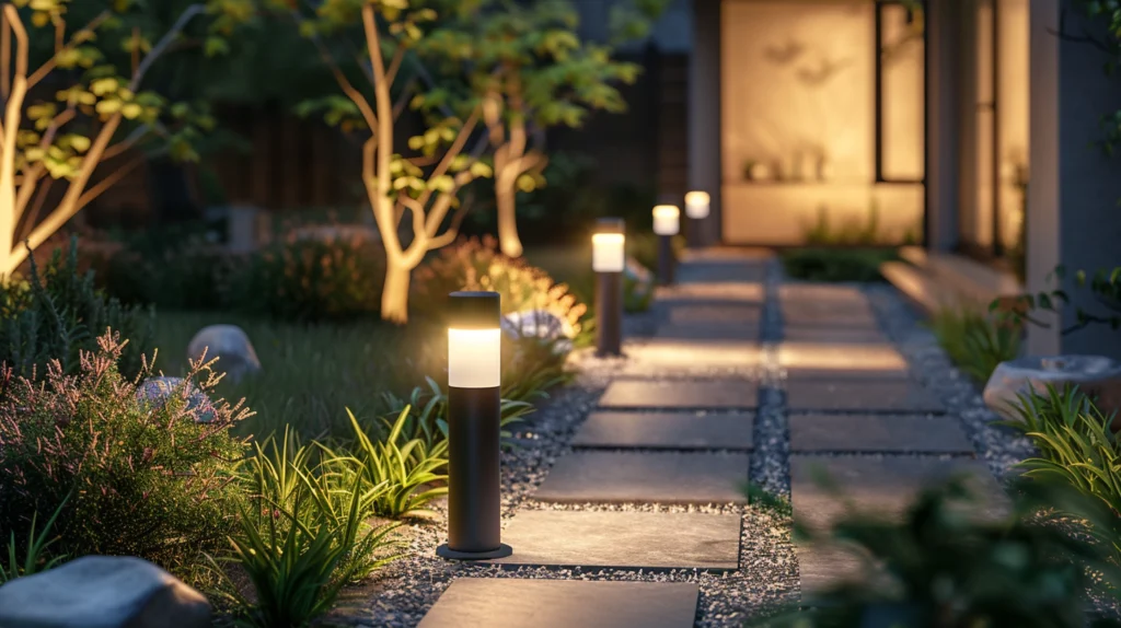 Wegeleuchten im Garten