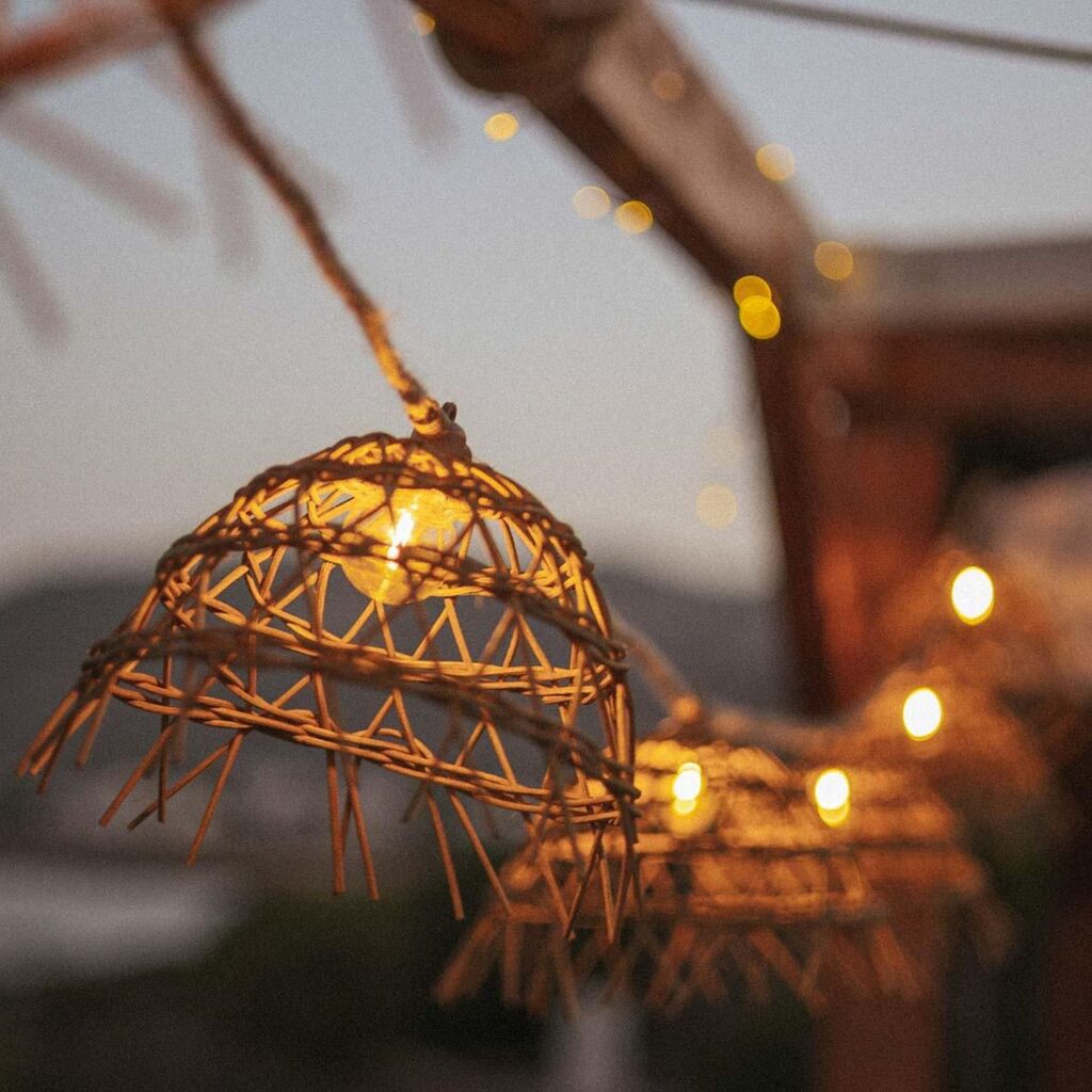 LED Solar Lichterkette für Außen