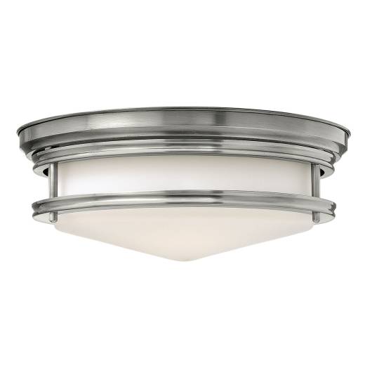 Deckenleuchte COBAN Nickel Ø36cm Jugendstil Lampe