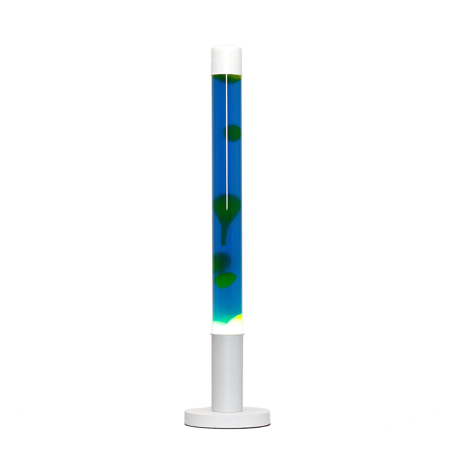 Große Lavalampe Blau Gelb 76cm hoch ALAN Große Lavalampe Blau Gelb 76cm hoch ALAN