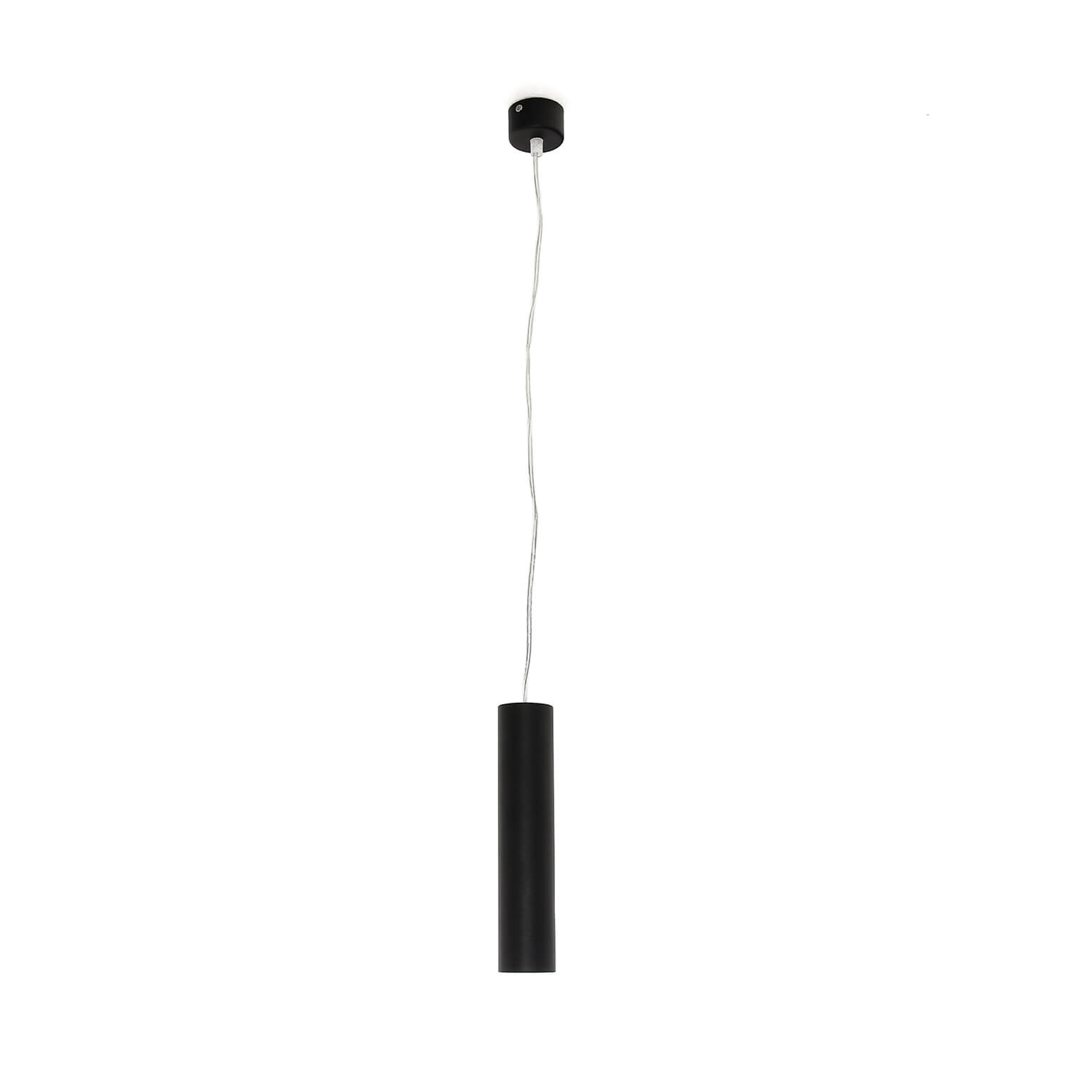 Schwarze Hängelampe Metall GU10 verstellbar Schwarze Hängelampe Metall GU10 verstellbar