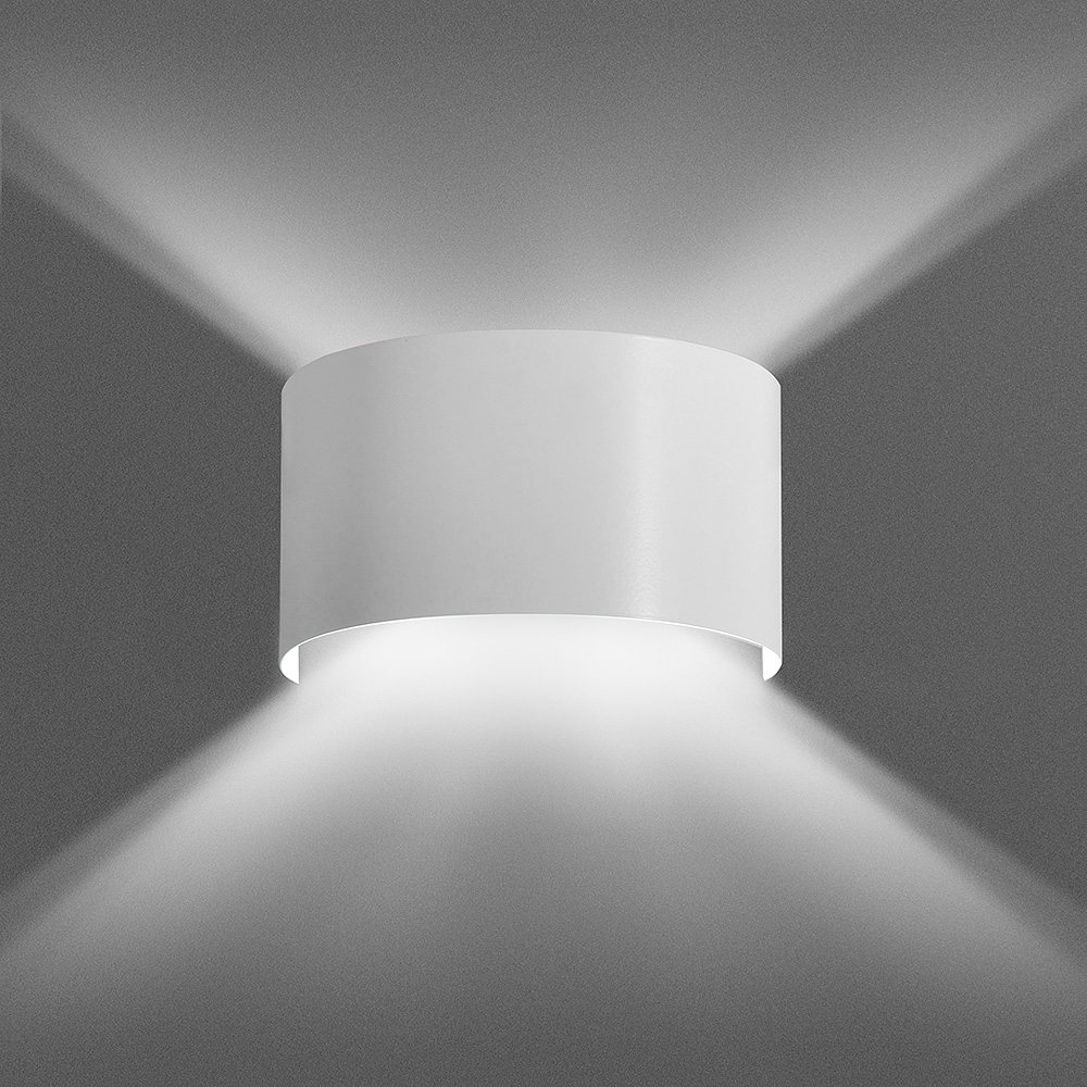 Wandleuchte XANDER indirektes Licht Up Down Weiß Wandleuchte XANDER indirektes Licht Up Down Weiß