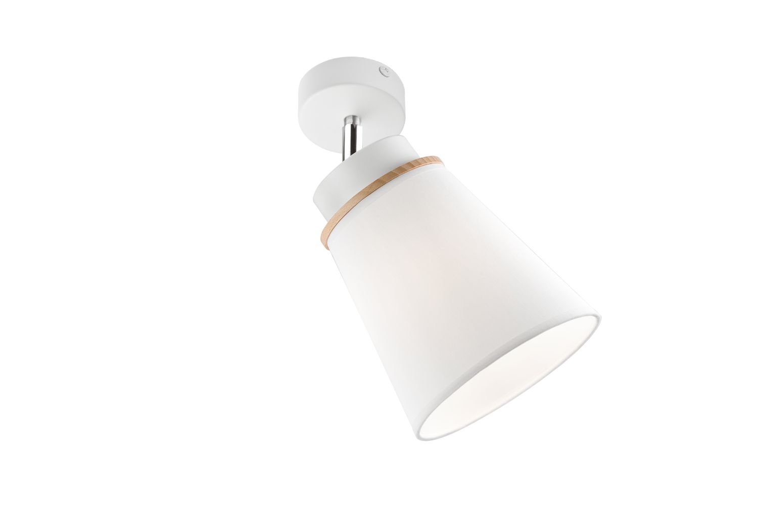 Spot Leuchte Weiß Modern rund Holz Lampe Spot Leuchte Weiß Modern rund Holz Lampe