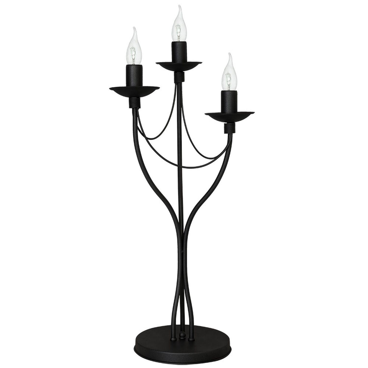 Schwarze Tischlampe edel Rustikal Tischleuchte Schwarze Tischlampe edel Rustikal Tischleuchte