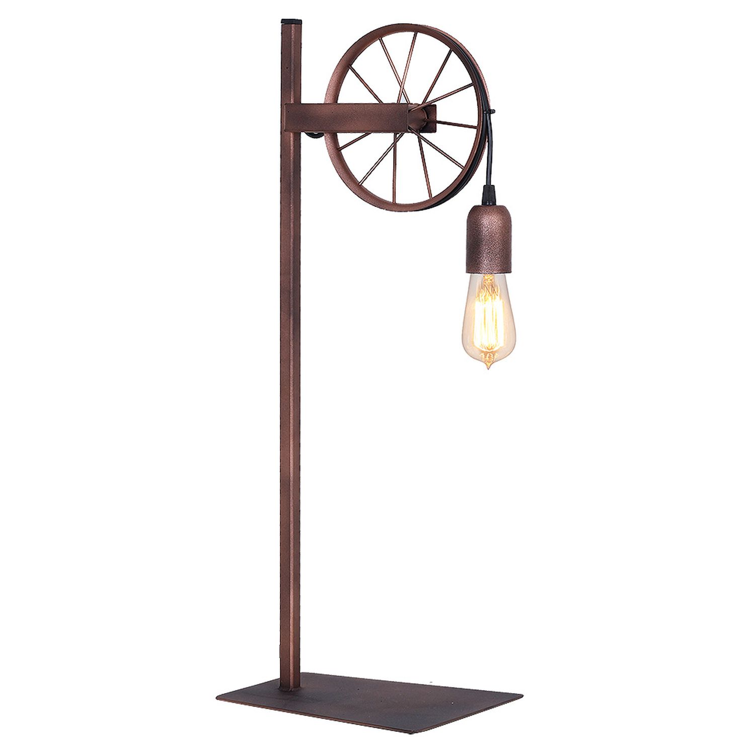Außergewöhnliche Tischlampe Vintage Lampe Kupfer Außergewöhnliche Tischlampe Vintage Lampe Kupfer