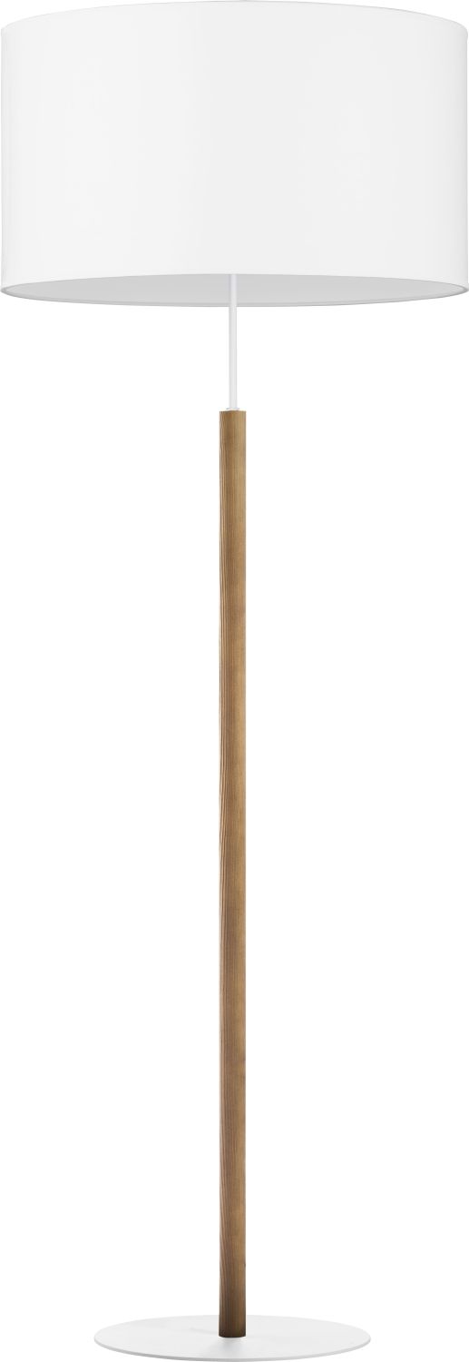 Stehlampe Weiß Holz 143cm Wohnzimmer SEYA Ø50cm Stehlampe Weiß Holz 143cm Wohnzimmer SEYA Ø50cm