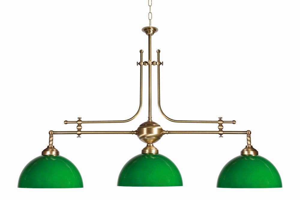 Jugendstil Profi Billardtischlampe E27 Grün Esszimmer Jugendstil Profi Billardtischlampe E27 Grün Esszimmer