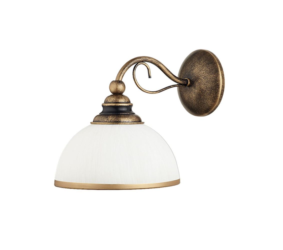 Wandlampe DELMARE Shabby Braun antik Wohnzimmer Wandlampe DELMARE Shabby Braun antik Wohnzimmer