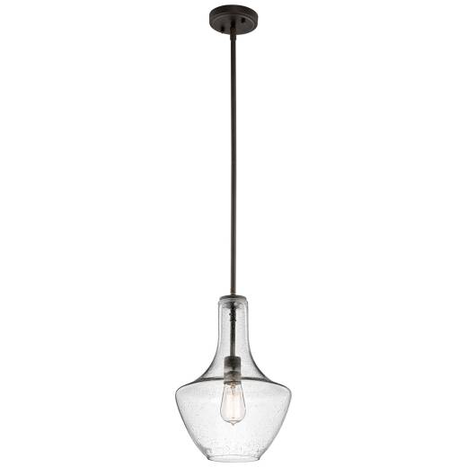 Deckenleuchte VABLE Ø27cm Glas verstellbar Lampe