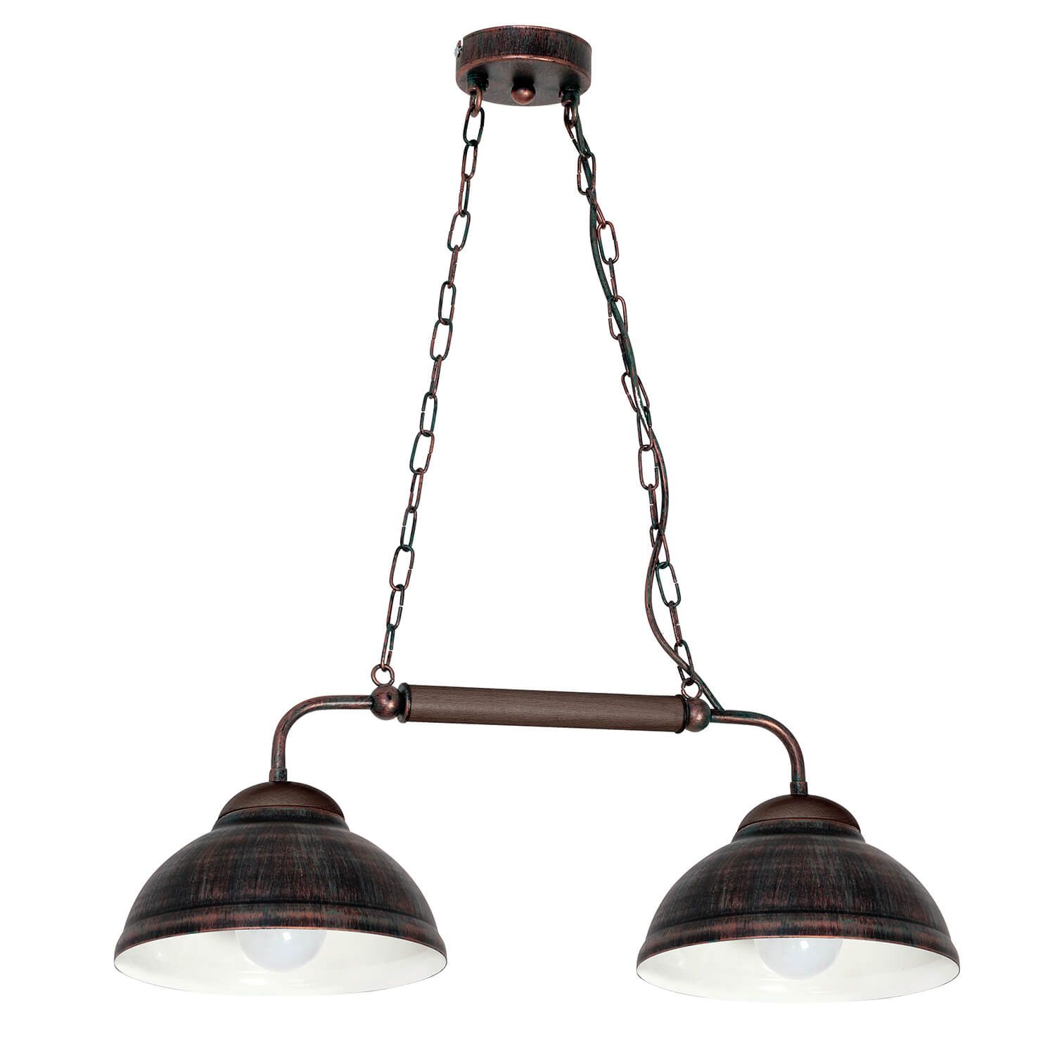 Rustikale Pendelleuchte Esstisch Shabby Braun Kupfer Rustikale Pendelleuchte Esstisch Shabby Braun Kupfer