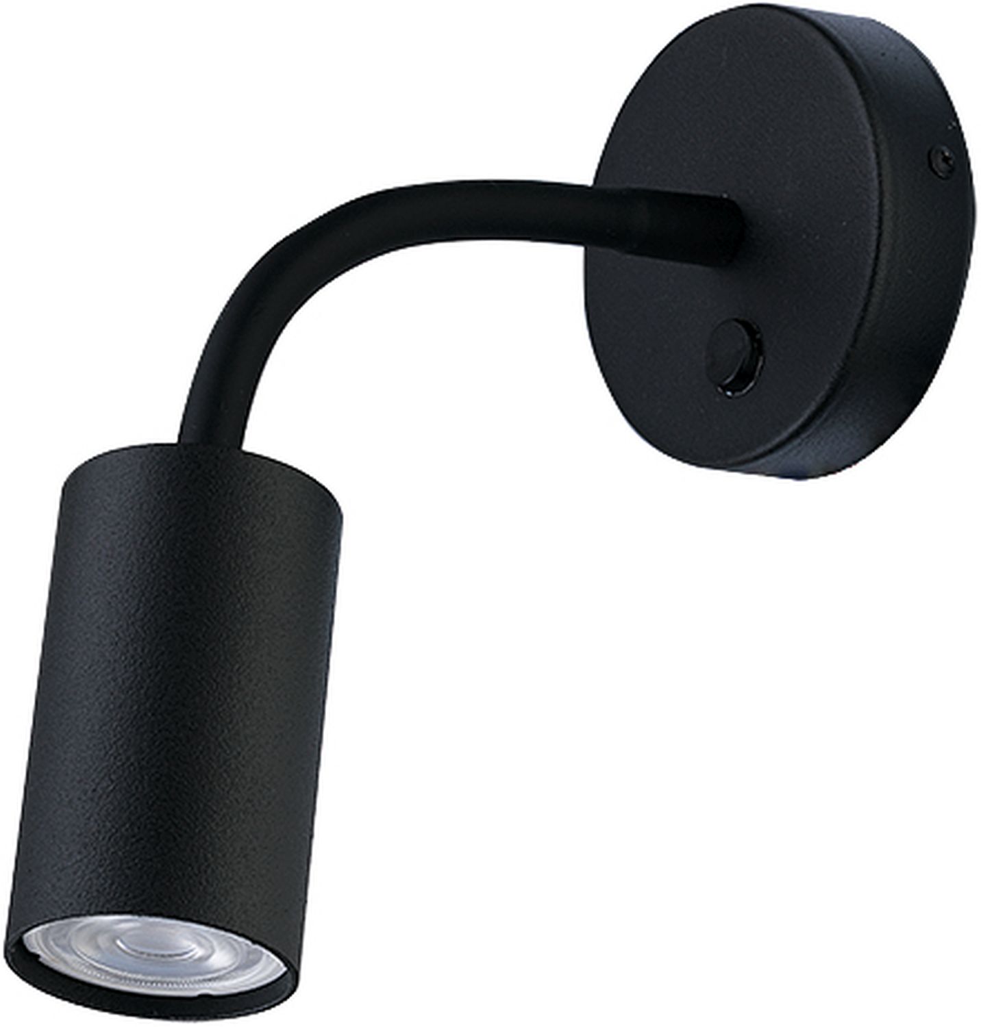 LED Deckenleuchte Schwarz Metall Ø38,5cm rund LUKE LED Deckenleuchte Schwarz Metall Ø38,5cm rund LUKE