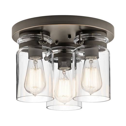 Runde Deckenleuchte Wohnzimmer Ø28cm Industrie Design