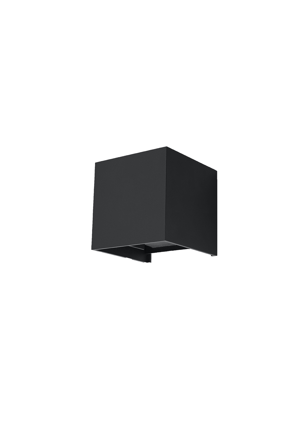 LED Wandleuchte Schwarz IP54 B:10cm Up Down Wandlampe LED Wandleuchte Schwarz IP54 B:10cm Up Down Wandlampe