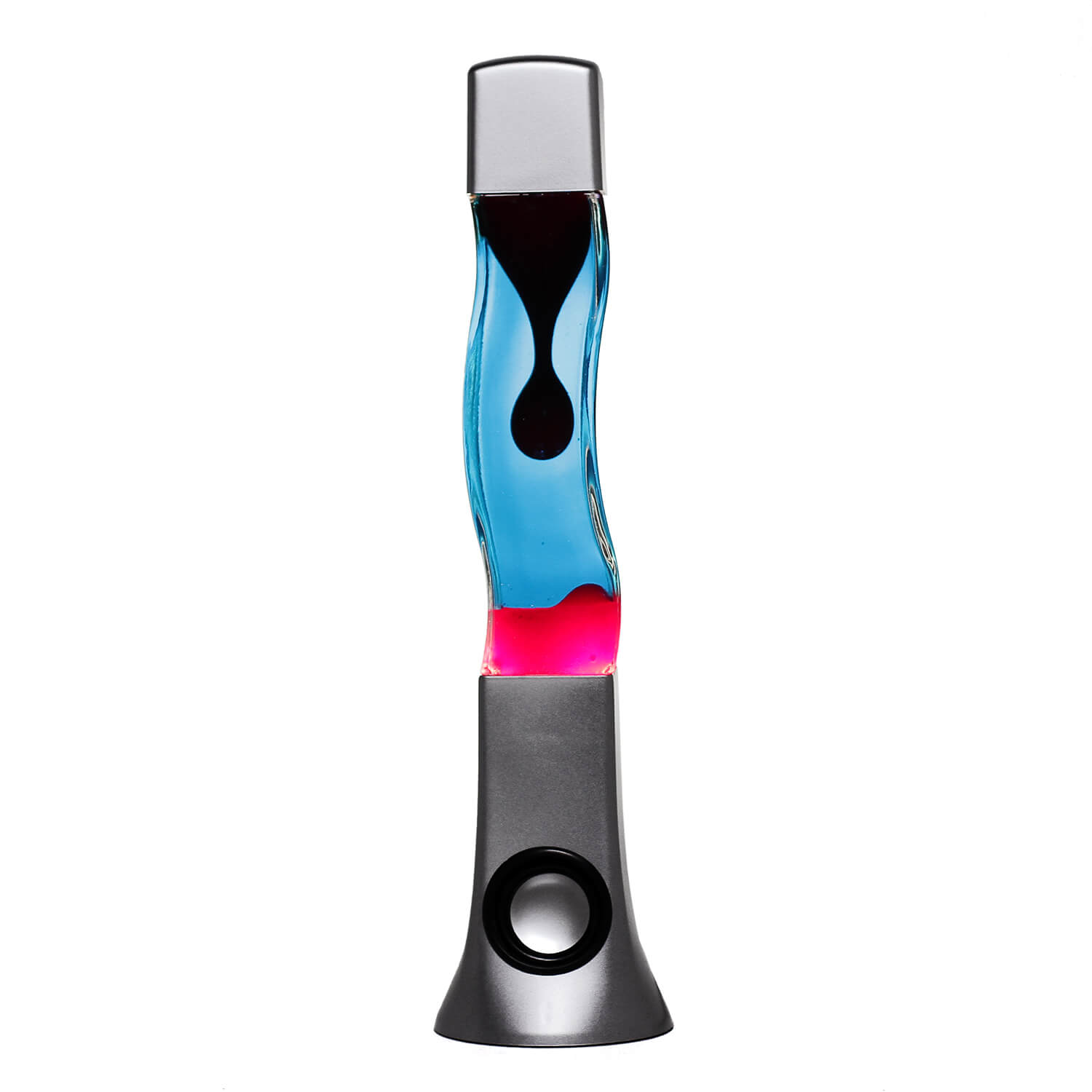 Lavalampe mit Lautsprecher Bluetooth Blau Rot BECKSTER Lavalampe mit Lautsprecher Bluetooth Blau Rot BECKSTER