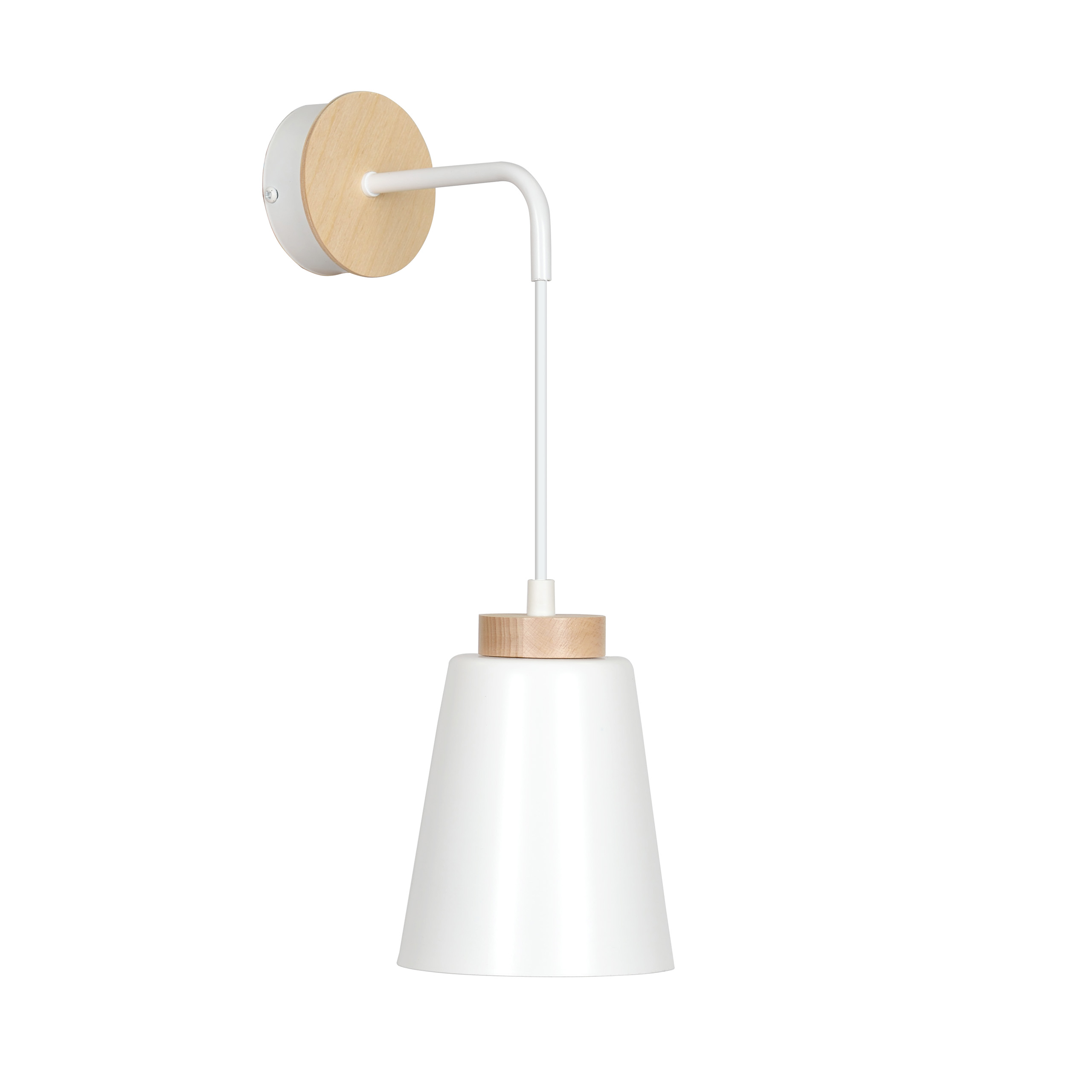 Wandleuchte ROGER Weiß Skandinavisches Design Wandleuchte ROGER Weiß Skandinavisches Design