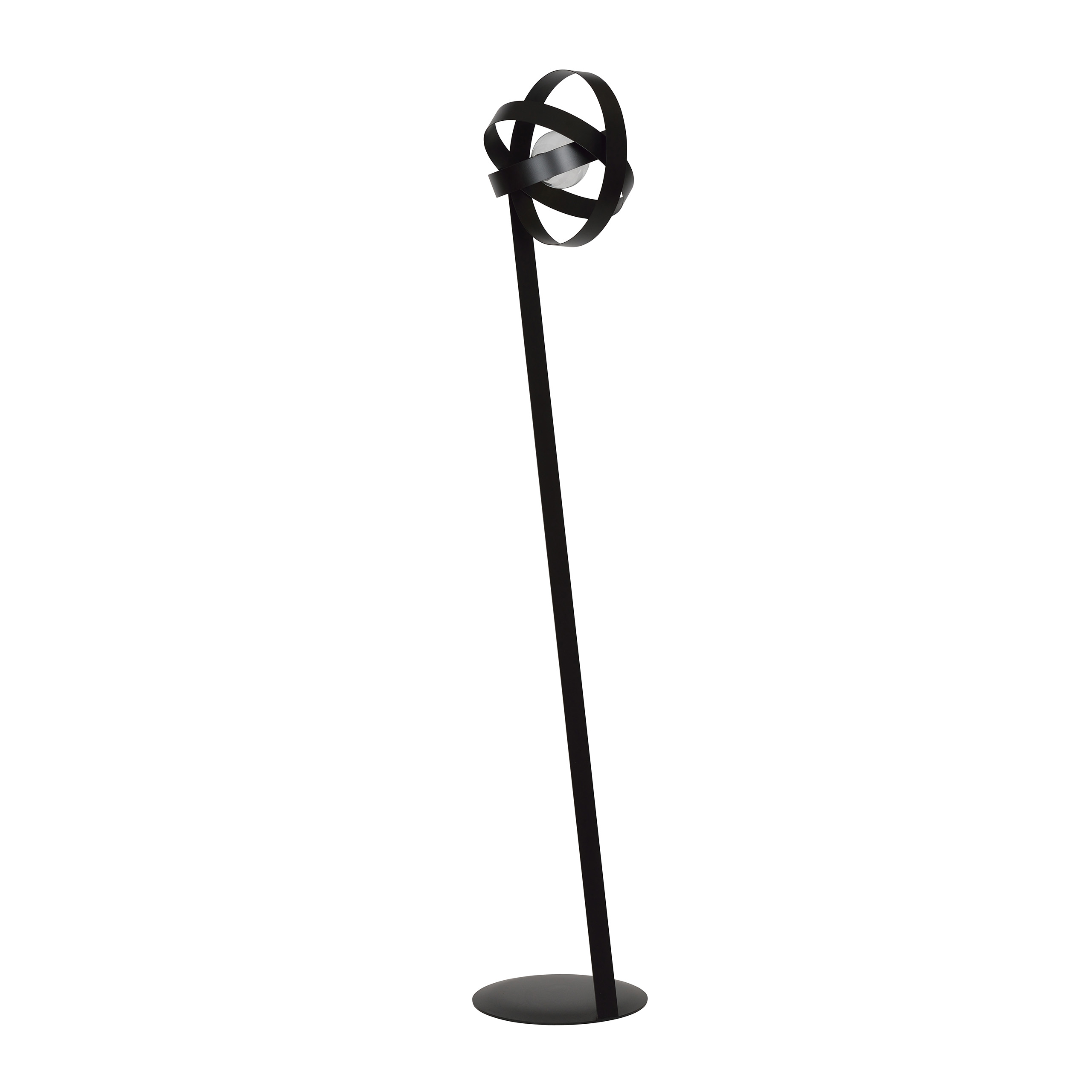 Stehlampe Schwarz Design Schirm Metall Wohnzimmer Stehlampe Schwarz Design Schirm Metall Wohnzimmer