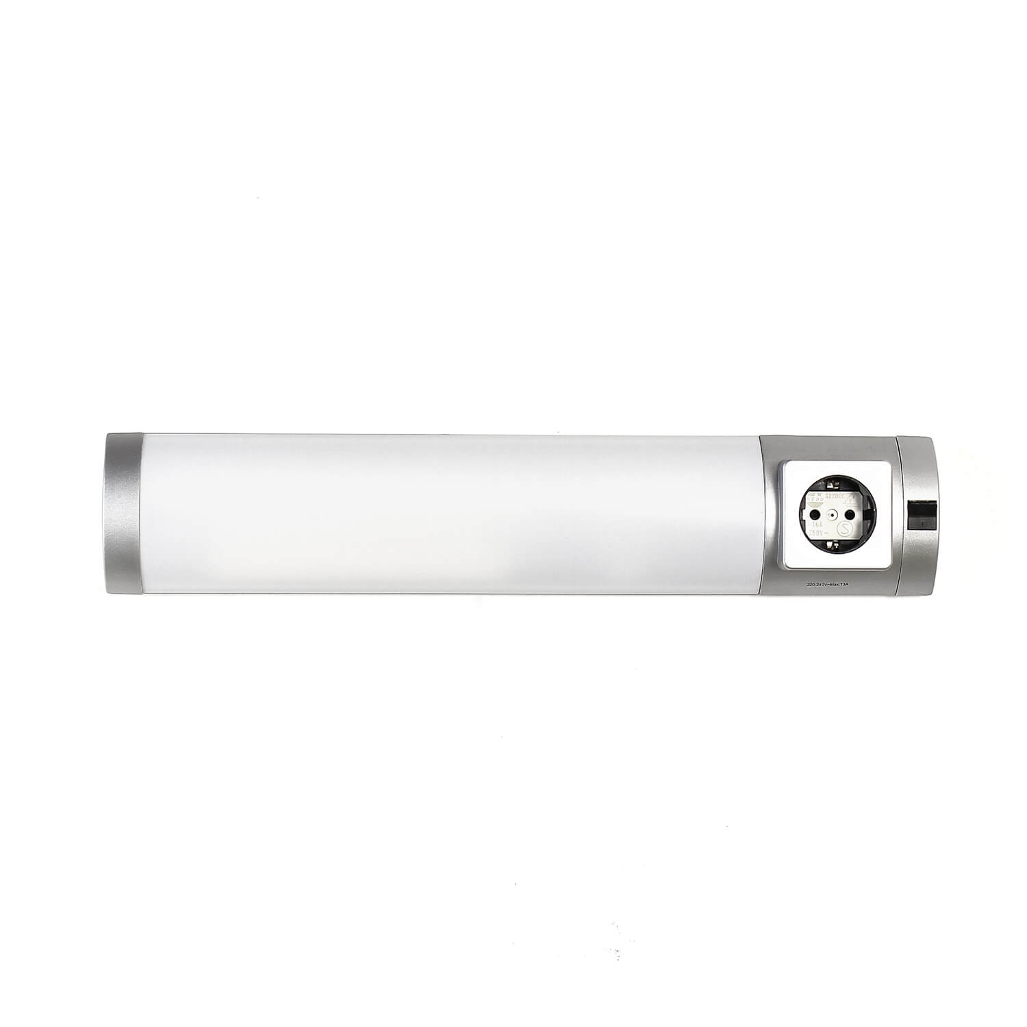 LED Wandleuchte mit Steckdose und Schalter Bad Küche LED Wandleuchte mit Steckdose und Schalter Bad Küche