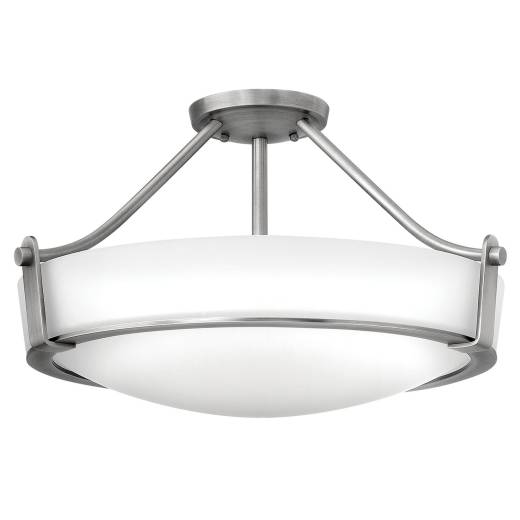 Deckenleuchte SOMBRA Nickel Ø33cm Wohnzimmer Lampe