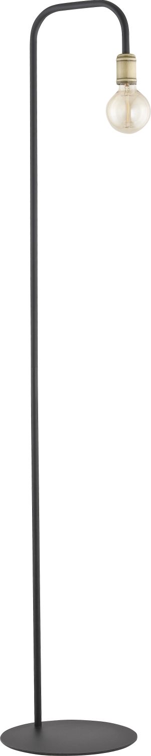 Industriestil Stehlampe RETRO Schwarz H155cm E27 Industriestil Stehlampe RETRO Schwarz H155cm E27