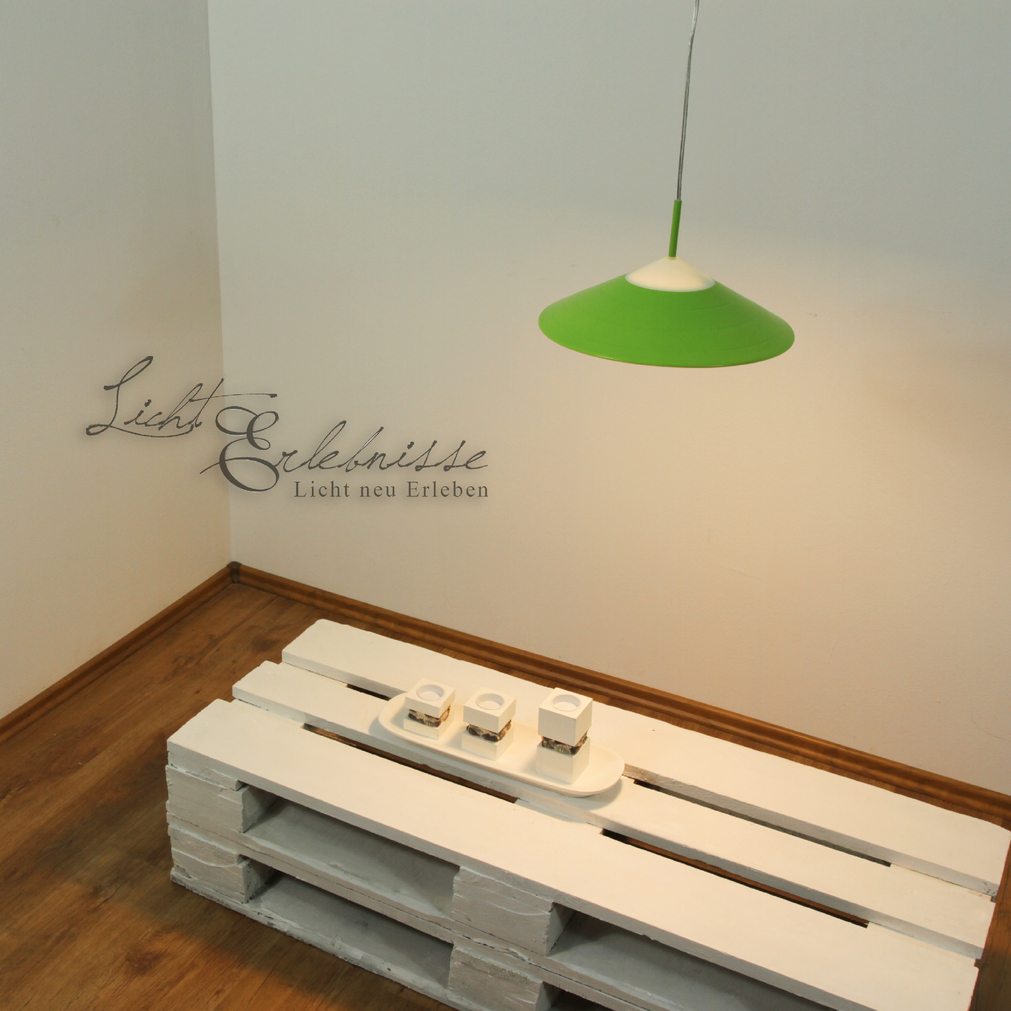 LED Hängelampe Grün Retro Design blendarm LED Hängelampe Grün Retro Design blendarm