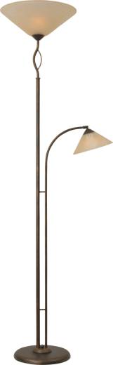 Standleuchte TORCELLO in Braun Patina 2-flmg dimmbar