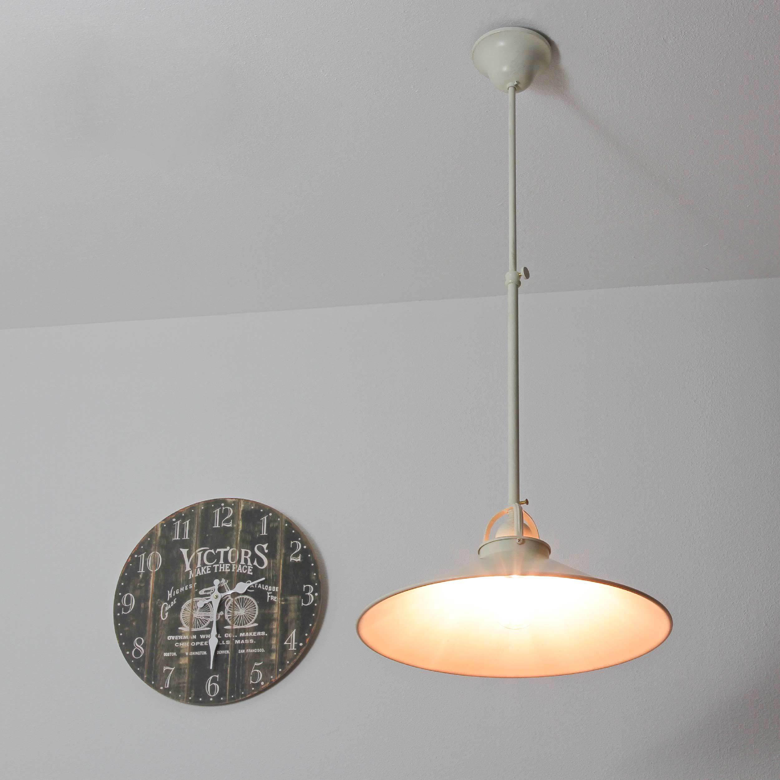 Deckenlampe Weiß Gold Shabby Chic aus Echt-Messing Deckenlampe Weiß Gold Shabby Chic aus Echt-Messing