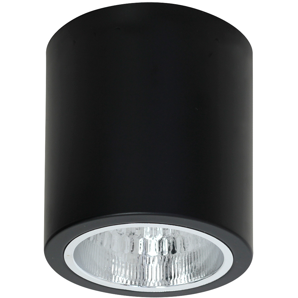 Runde Deckenleuchte E27 DOWNLIGHT ROUND in Schwarz Runde Deckenleuchte E27 DOWNLIGHT ROUND in Schwarz