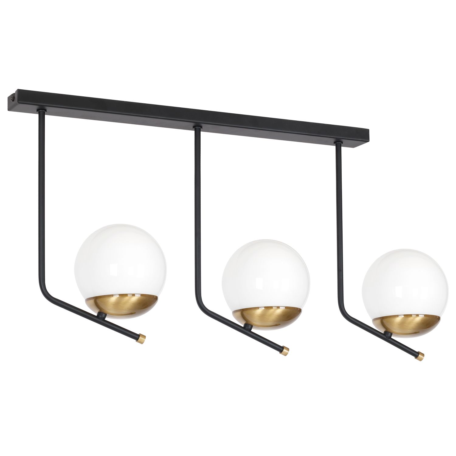 Deckenleuchte Wohnzimmer Schwarz Weiß Glas Schirm Deckenleuchte Wohnzimmer Schwarz Weiß Glas Schirm