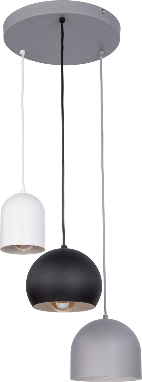 Pendelleuchte Grau Weiß Schwarz Esstisch Lampe Pendelleuchte Grau Weiß Schwarz Esstisch Lampe