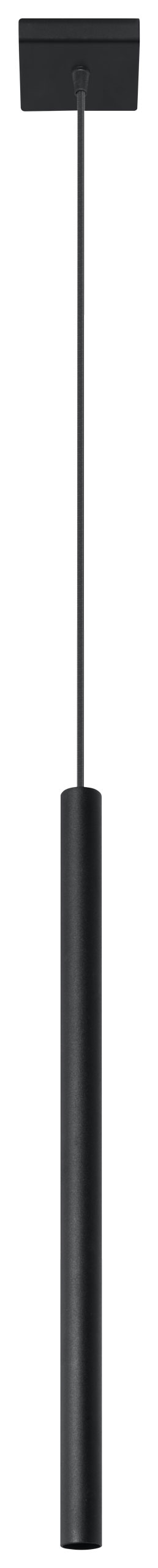 Pendelleuchte Schwarz Metall Ø2,5cm schmal G9 PETERA Pendelleuchte Schwarz Metall Ø2,5cm schmal G9 PETERA