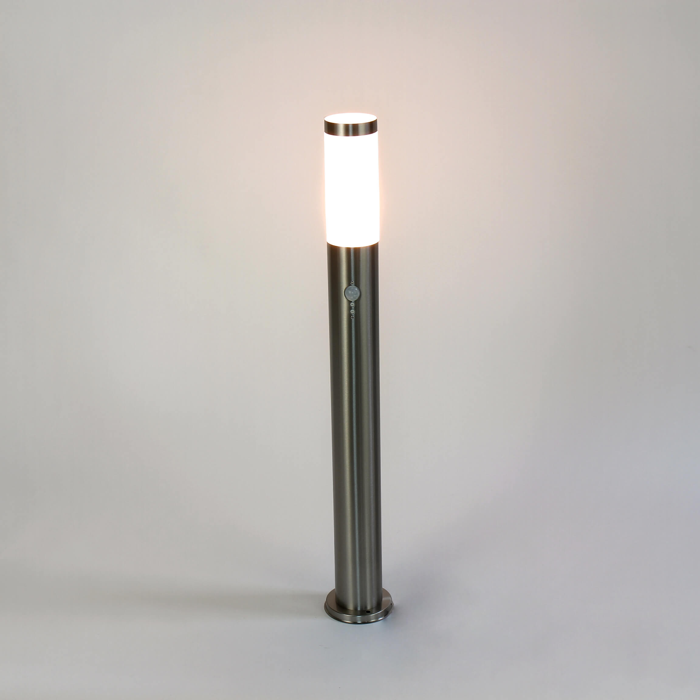Edelstahl Wegeleuchte Bewegungsmelder H:80cm IP44 Edelstahl Wegeleuchte Bewegungsmelder H:80cm IP44