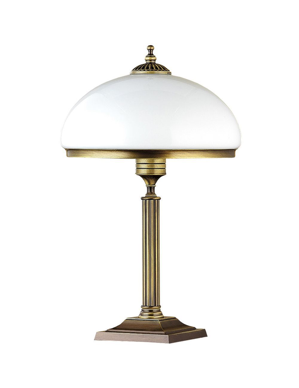 Tischleuchte MARLOW 50cm in Messing antik Jugendstil Tischleuchte MARLOW 50cm in Messing antik Jugendstil