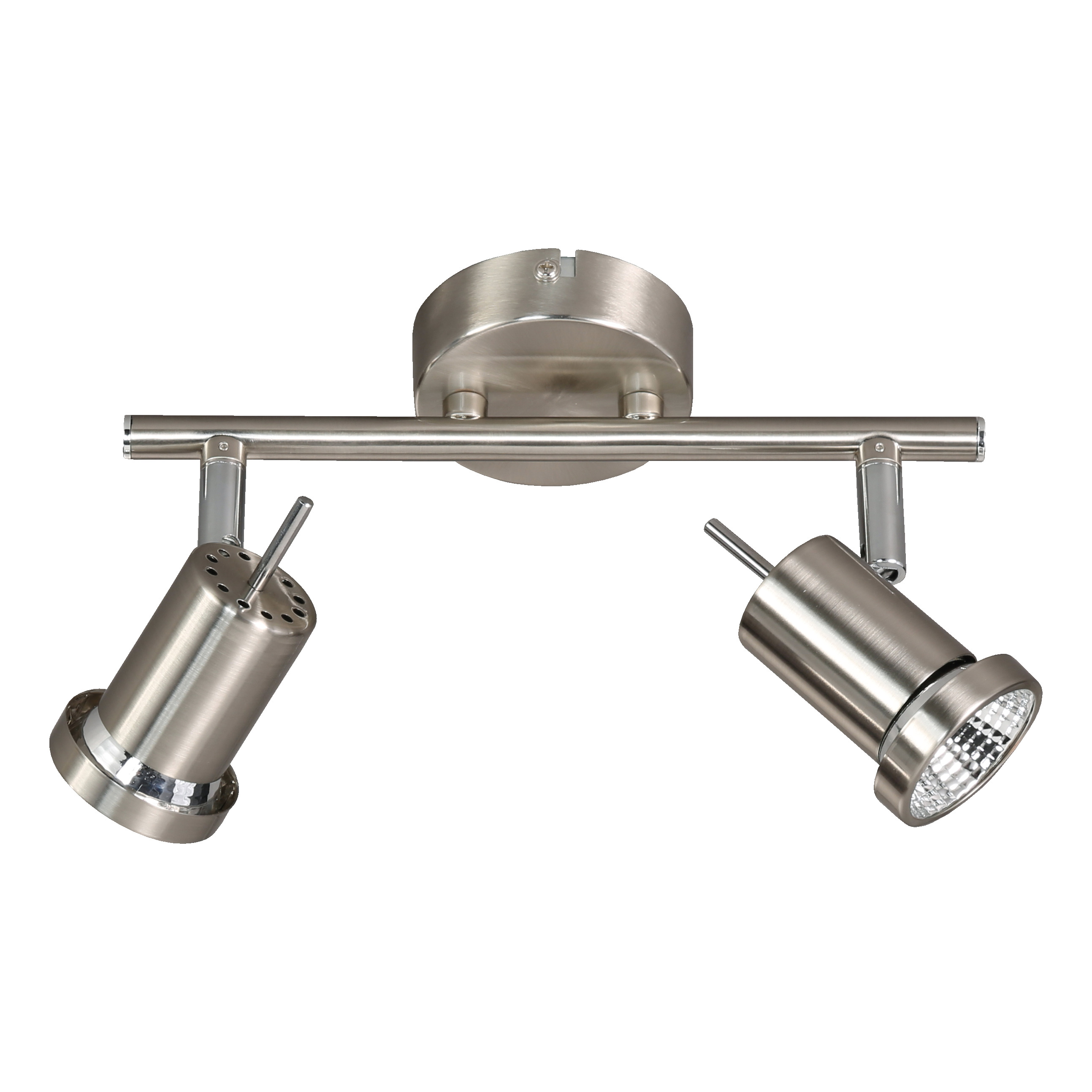 Moderner LED Deckenspot matte Nickel Optik Moderner LED Deckenspot matte Nickel Optik