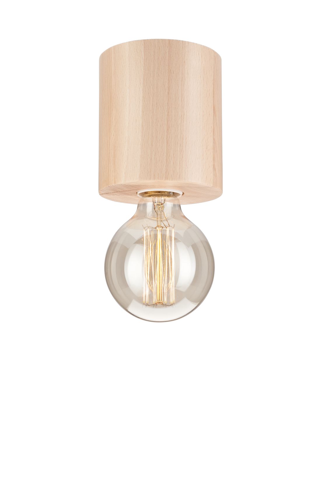 Deckenleuchte Wohnzimmer Braun Holz rund Modern Deckenleuchte Wohnzimmer Braun Holz rund Modern