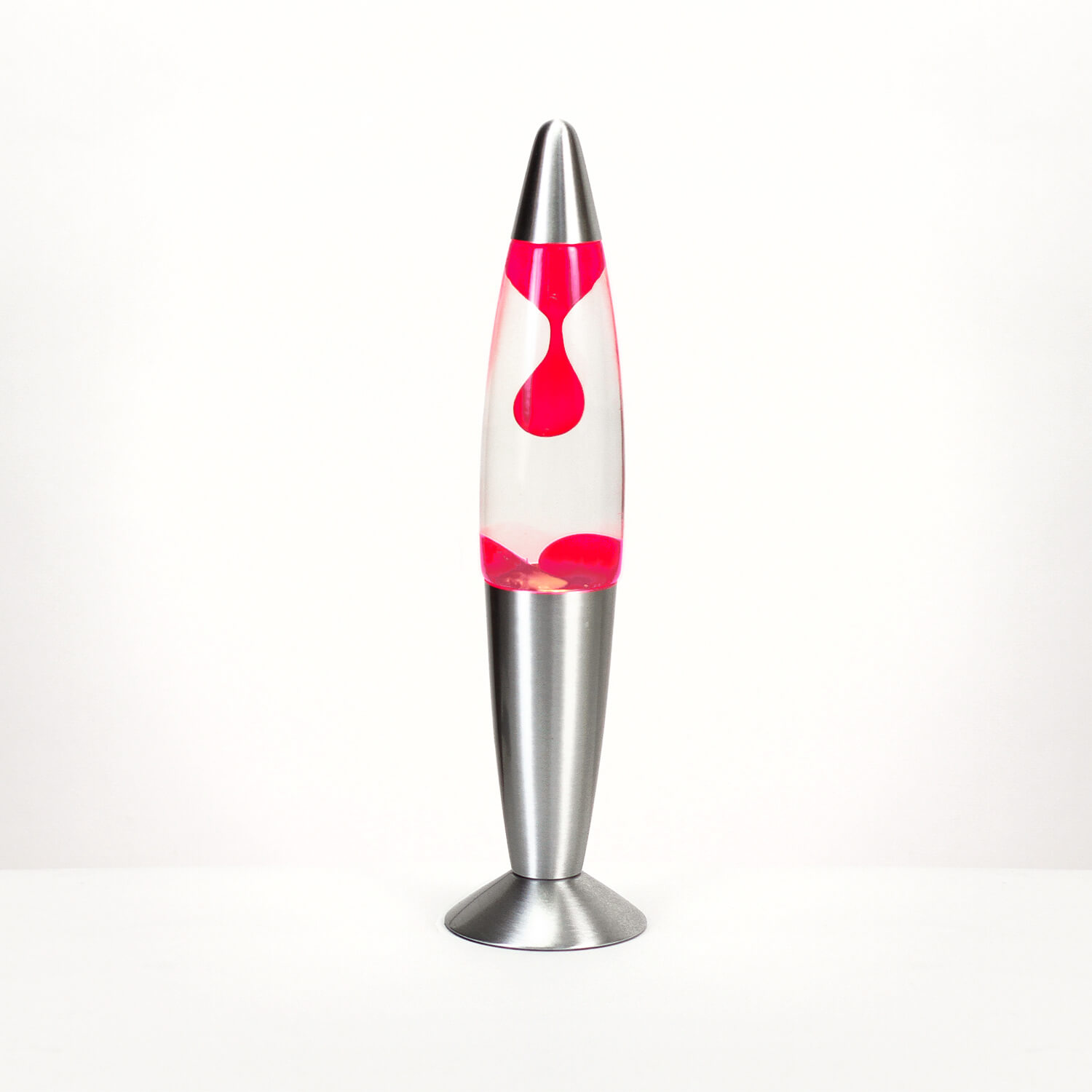 Auffallende Lavalampe Rot Transparent H:36cm TIMMY Auffallende Lavalampe Rot Transparent H:36cm TIMMY