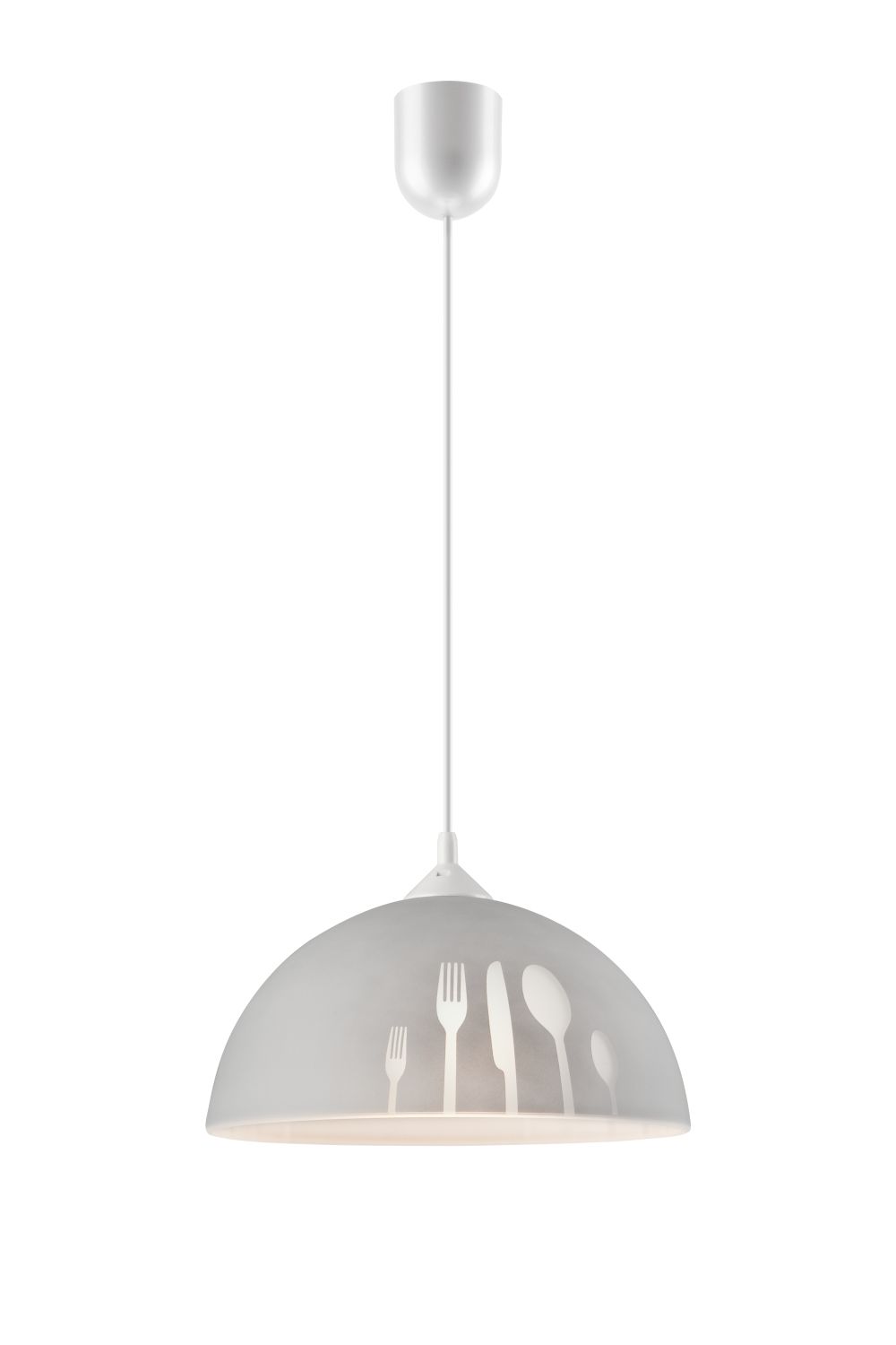Küchenlampe Retro Glas mit Motiv Ø30cm Küchenlampe Retro Glas mit Motiv Ø30cm