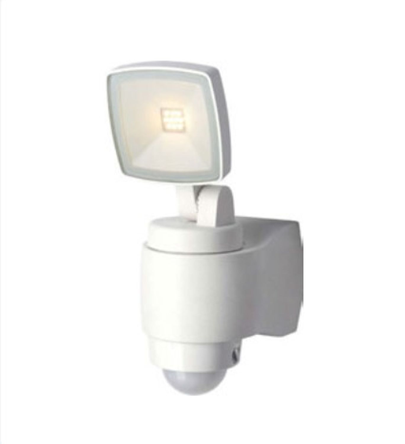 LED Außenleuchte Bewegungsmelder Weiß IP44 AMINA LED Außenleuchte Bewegungsmelder Weiß IP44 AMINA