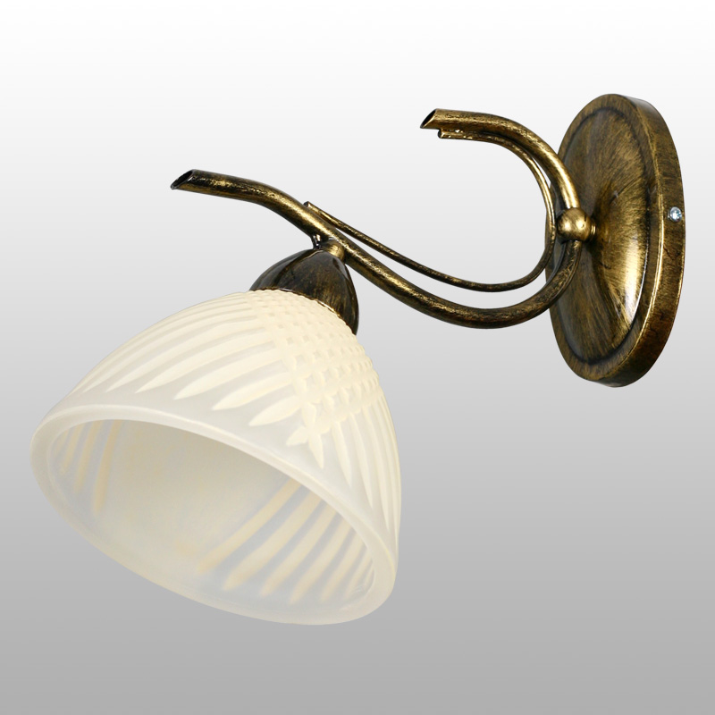 Rustikale Wandleuchte Kleo in Bronzeoptik Rustikale Wandleuchte Kleo in Bronzeoptik