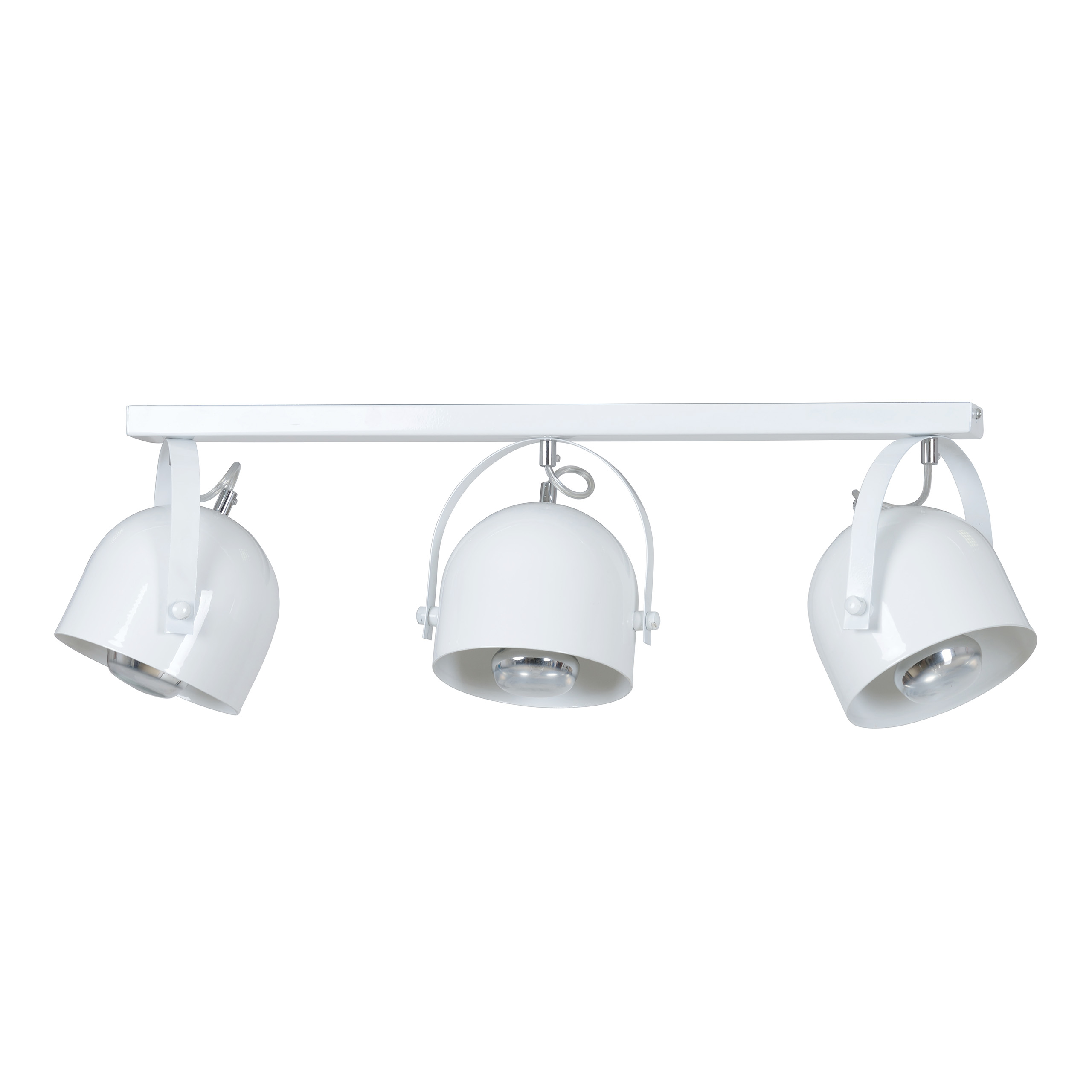 Deckenstrahler Weiß Retro L:70cm Metall Wohnzimmer Deckenstrahler Weiß Retro L:70cm Metall Wohnzimmer