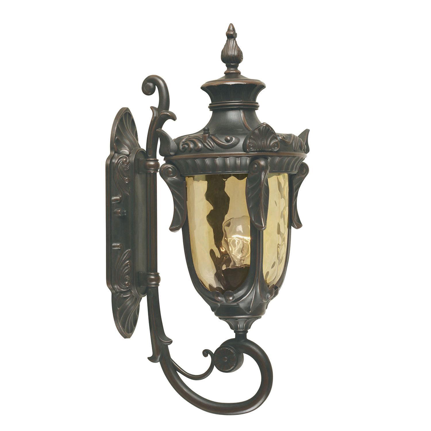 Wandlampe Metall Glas IP44 Rustikal Hof opulent AMY Wandlampe Metall Glas IP44 Rustikal Hof opulent AMY