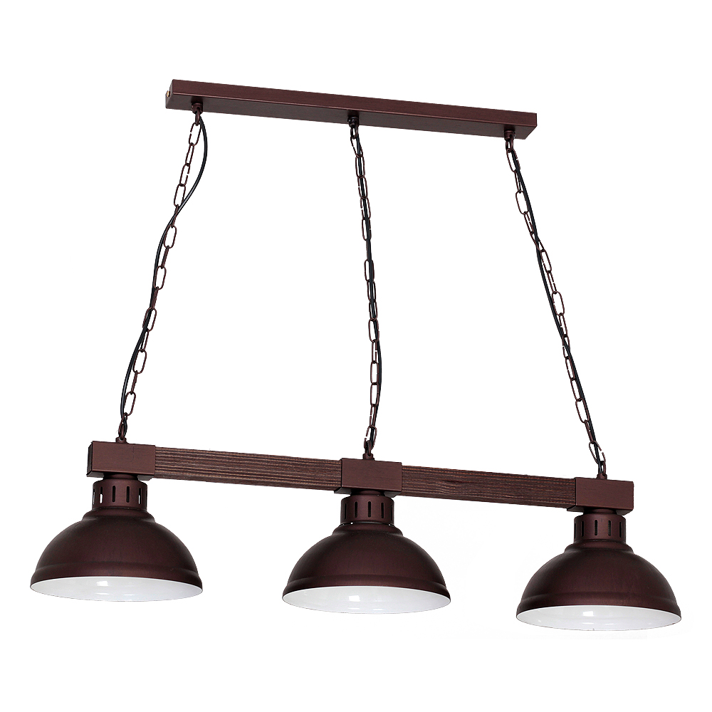 Große Hängeleuchte 3xE27 L:72cm Echt Holz HAKON Große Hängeleuchte 3xE27 L:72cm Echt Holz HAKON