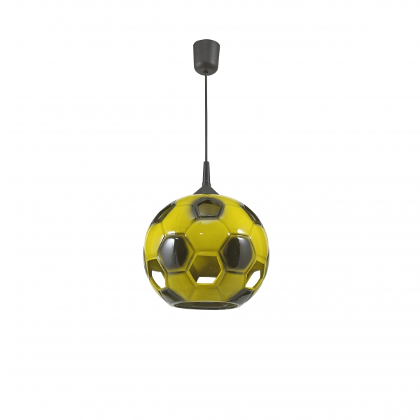 Keramik Fussball Kinderleuchte Kinderlampe Fußball Pendelleuchte Pendellampe 