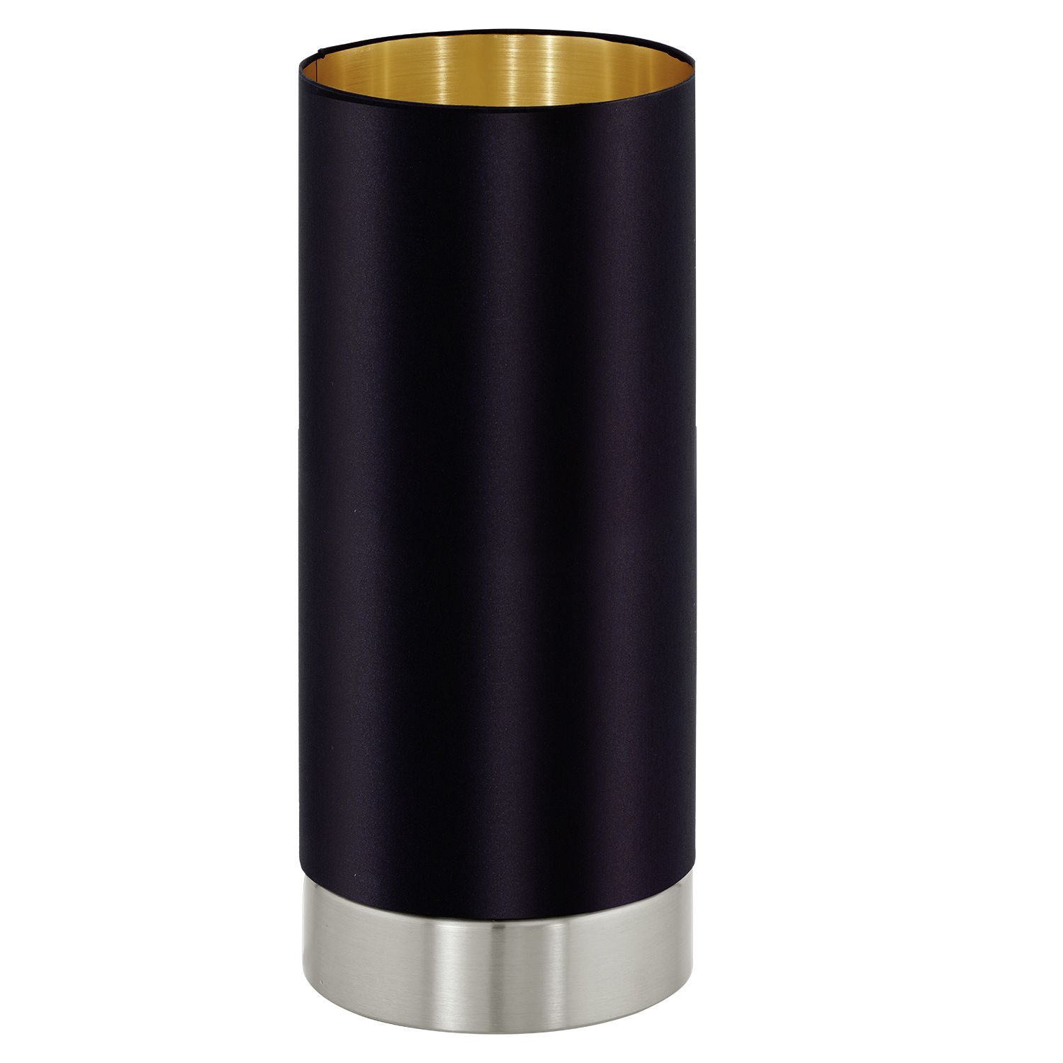 Dimmbare Tischleuchte Maserlo Schwarz Ø12cm Dimmbare Tischleuchte Maserlo Schwarz Ø12cm
