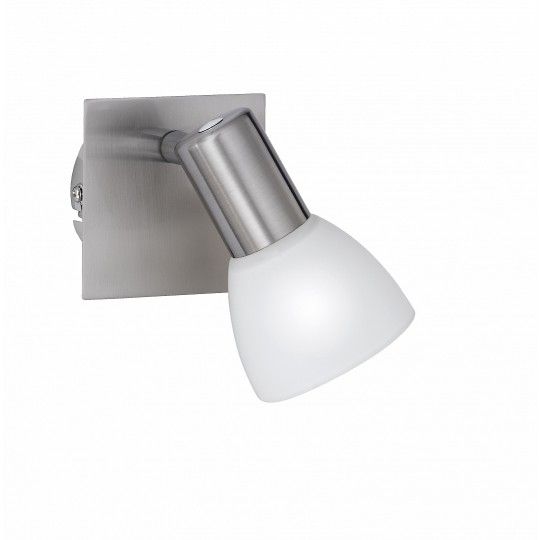 Wandlampe mit Glasschirm Modern in Weiß Wandlampe mit Glasschirm Modern in Weiß