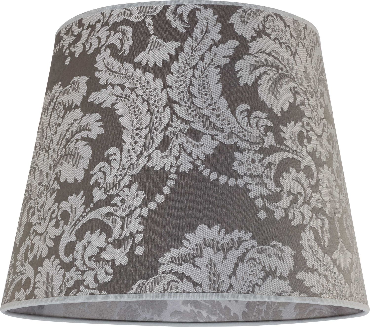 Lampenschirm Stoff Silber Muster E27 Pendelleuchte Lampenschirm Stoff Silber Muster E27 Pendelleuchte