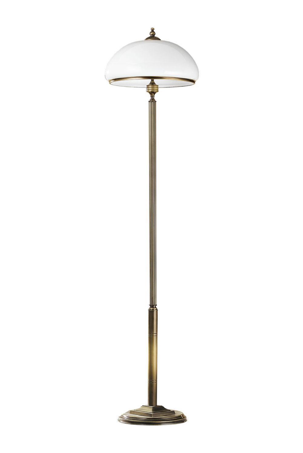 Stehlampe MARLOW in Messing antik 170cm Wohnzimmer Stehlampe MARLOW in Messing antik 170cm Wohnzimmer
