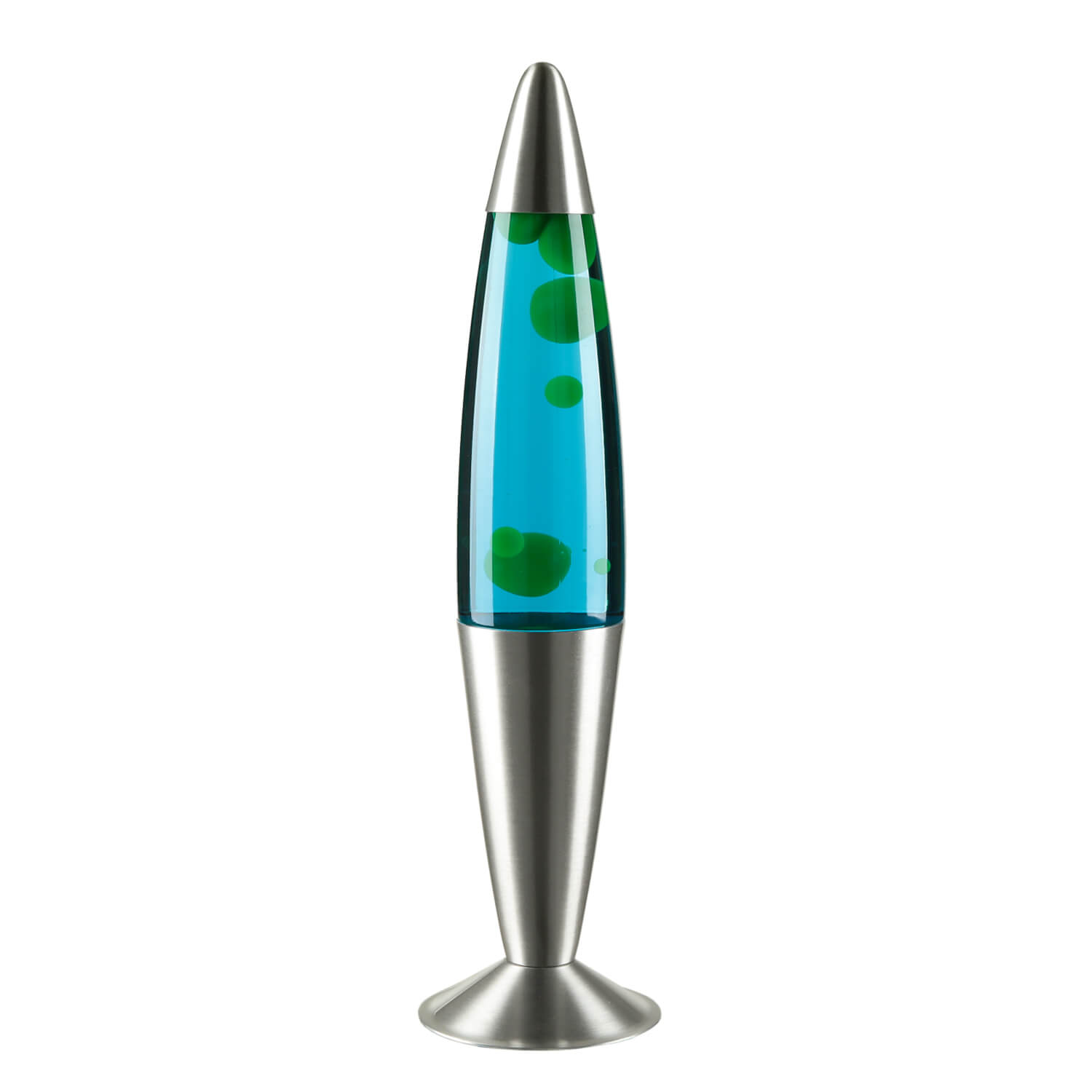 Bunte Lavalampe Blau Wachs Grün JENNY 42cm hoch Bunte Lavalampe Blau Wachs Grün JENNY 42cm hoch