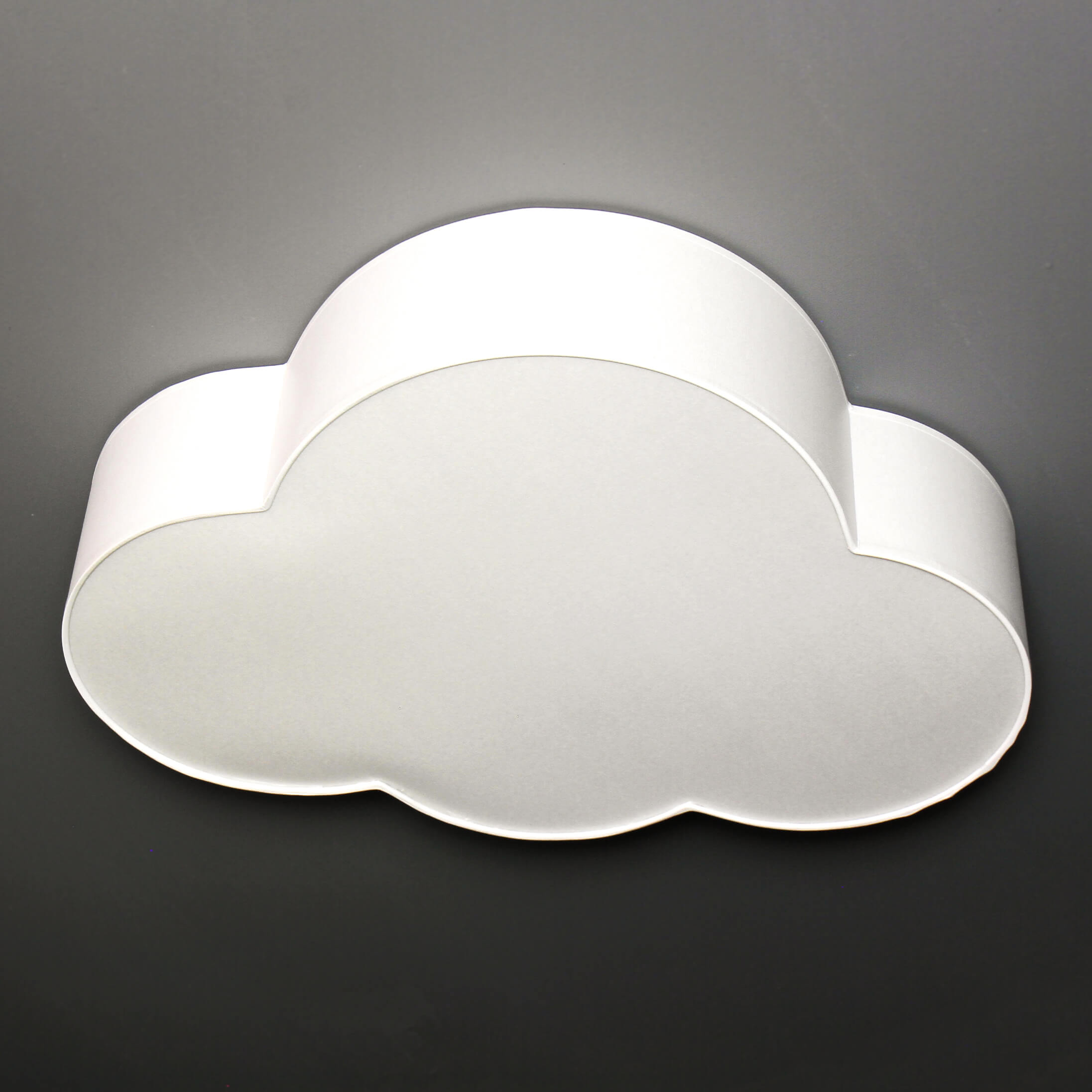 Weiße Deckenlampe Kinderzimmer WOLKI 4-flmg L62cm Weiße Deckenlampe Kinderzimmer WOLKI 4-flmg L62cm