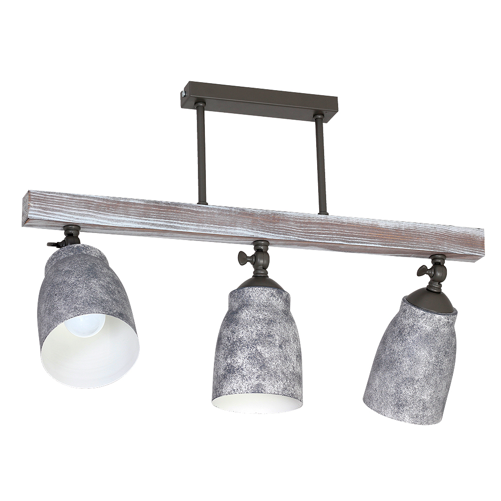Edle Deckenlampe Shabby Weiß Holz verstellbar AGAP Edle Deckenlampe Shabby Weiß Holz verstellbar AGAP